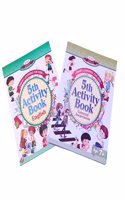 Combo of Two Activity Books-English and General Awareness â€“ for 7+yrs old children. Visually Attractive Pages and Interesting activities for kids