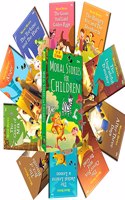 Moral Stories for Children -Set of 10 Illustrated Books (Packed in a Gift Box)