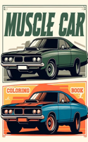 Muscle Car Coloring book