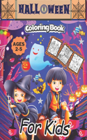 Halloween Coloring Book for Kids Ages 2-5