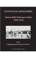 ANTOLOGIA ROSANERO Storia della Palermo Calcio 1930 - 1933