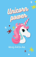 Activity Book For Kids Unicorn power