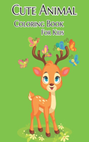 Cute Animal Coloring Book For Kids