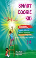Smart Cookie Kid Für 3-4-Jährige Aufmerksamkeit und Konzentration Visuelles Gedächtnis Mehrere Intelligenzen Motorische Fähigkeiten Entwicklungsarbeitsbuch 1C
