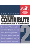 Macromedia Contribute 2 for Windows and Macintosh