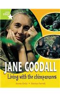 Rigby Star Gui Quest Year 2 Lime Level: Jane Goodall: Living With Chimpanzees Reader Sgle: (STARQUEST)