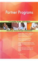 Partner Programs A Complete Guide - 2019 Edition