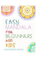 Easy Mandala for Beginners and Kids