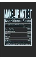 Make-up Artist Nutritional Facts