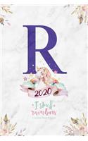 2020 Unicorn Diary Planner I Smell Rainbow