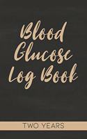 Blood Glucose Log Book