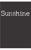 Sunshine Summer Notebook Journal