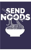 Notebook Recipe Book Cook Bake Restaurant: send noods