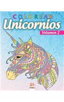colorear unicornios 2