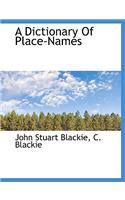 A Dictionary of Place-Names