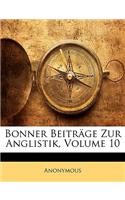 Bonner Beitrage Zur Anglistik, Volume 10