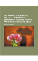 The Works of Honore de Balzac Volume 6: (English)
