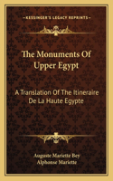 The Monuments of Upper Egypt