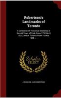 Robertson's Landmarks of Toronto