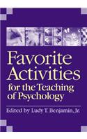 Favorite Activities for the Teaching of Psychology