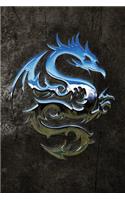 Chromium Dragon Notebook: (56 Fantasy 150 Lined)