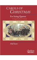 Carols of Christmas for String Quartet Full Score