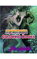 Mermaid Coloring Books For Adults