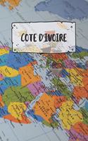 Cote d'Ivoire: Ruled Travel Diary Notebook or Journey Journal - Lined Trip Pocketbook for Men and Women with Lines