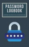 Password Logbook: Password Organizer With "Alphabetical Tabs"