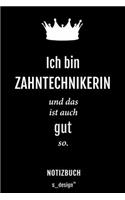 Notizbuch für Zahntechniker / Zahntechnikerin: Originelle Geschenk-Idee [120 Seiten kariertes blanko Papier]