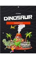 Dinosaur Coloring Books For Kids Ages 4-8