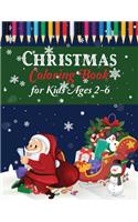 Christmas coloring book for kids ages 2-6
