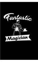 Fantastic magician: 6x9 MAGICIAN - lined - ruled paper - notebook - notes