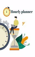 Hourly planner: Daily planner, organizer, journal, book, for kids, mens, womens.