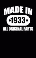 Made in 1933 All Original Parts