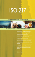 ISO 217 A Complete Guide - 2020 Edition
