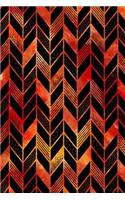 Journal Notebook Abstract Feather Pattern 5: Blank Journal To Write In, Unlined For Journaling, Writing, Planning and Doodling, For Women, Men, Kids, 160 Pages, Easy To Carry Size.(29 Handy Plain Journal 2)