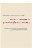 Menus d'automne pour l'insuffisance cardiaque