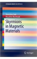 Skyrmions in Magnetic Materials