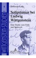 Solipsismus Bei Ludwig Wittgenstein