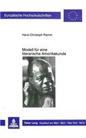 Modell fuer eine literarische Amerikakunde: