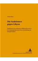 Die Sanktionen Gegen Libyen