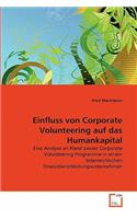 Einfluss von Corporate Volunteering auf das Humankapital