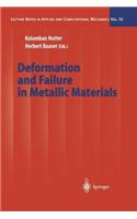 Deformation and Failure in Metallic Materials