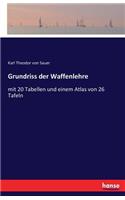 Grundriss der Waffenlehre