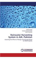 Rainwater Harvesting System in AJK, Pakistan