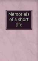 Memorials of a short life