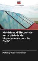 Matériaux d'électrolyte verts dérivés de biopolymères pour la DMFC
