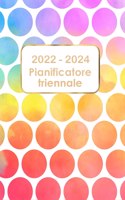 Planner mensile 3 anni 2022-2024