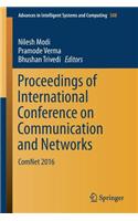 Proceedings of International Conference on Communication and Networks